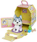 Pamper Petz interaktywny Piesek Husky z pieluszkowego gangu 20 cm + akcesoria