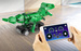 Klocki konstrukcyjne CaDA Zdalnie sterowana figurka Zielony Dinozaur T-Rex Tyranozaur RC Dual Mode 343 elementy