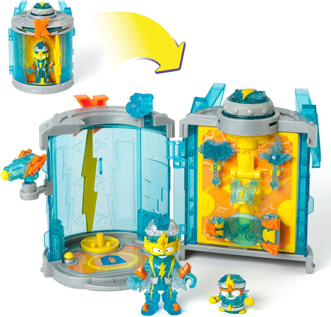 SuperZings SuperThings baza + figurki i akcesoria Secret Base Kazoom Power