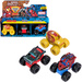 Monster Jam zestaw 3 auta Mini Jams Marvel Iron Man Venom Spiderman