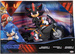 Mały Zestaw Sonic 3 The Hedgehog Figurka Shadow + czarny Motocykl
