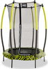 Trampolina ogrodowa Tiggy junior z siatką zabezpieczającą 140 cm czarno-zielona