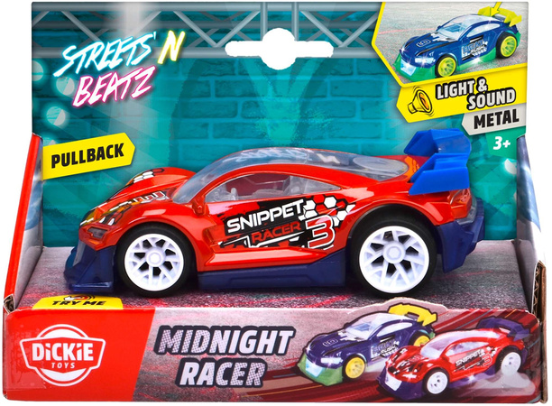 Streets' N Beatz Interaktywne Auto Wyścigowe z systemem muzycznym Dźwięk Światło