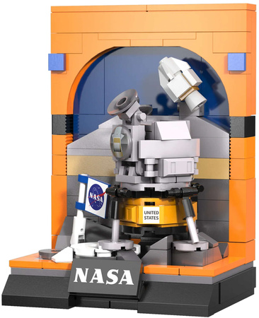 Duży zestaw kosmiczny klocki konstrukcyjne CaDA NASA wystawa 1182 elementów