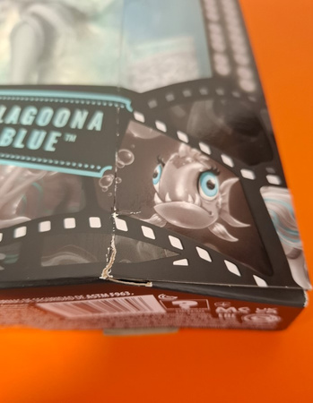 OUTLET Lalka Monster High Lagoona Blue Reel Drama 26 cm + akcesoria