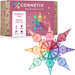 CONNETIX Pastel Geometry Pack Kreatywne klocki magnetyczne 40 elementów
