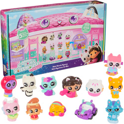 Koci Domek Gabi Film Duży Zestaw 12 mini figurek + 3 podstawki Movie Gabby's Dollhouse
