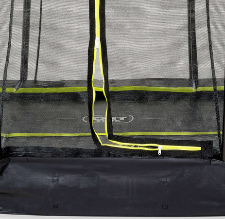 Trampolina ogrodowa z siatką zabezpieczającą Sillhouette 183 cm czarna