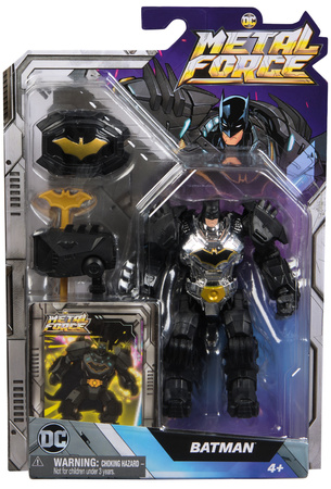 DC Comics Metal Force mała figurka Batman czlowiek nietoperz Nocny Rycerz lalka 12 cm