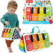 Fisher Price Soft & Play Miękkie Pianino dla niemowląt z lusterkiem