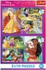 Puzzle Trefl 2 x 70 Księżniczki Disney Bajkowe dni Disney Princess
