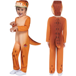 Strój karnawałowy Jurassic World Explorers T-Rex kostium przebranie 100-107 cm (3-4 lata)