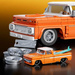 Hot Wheels Klocki Seria Elite Brick Shop Samochód Custom '62 Chevrolet 858 elementów