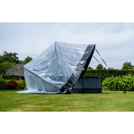 Uniwersalne zadaszenie kopuła naziemna do basenu ogrodowego ECO 460cm