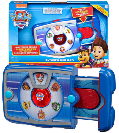 Psi Patrol Ryder Pad Tablet Rydera Z Dźwiękami + Zestaw 3 figurki Skye Chase Marshall