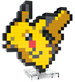 Zestaw Klocków Konstrukcyjnych Pokemon Pikachu Pixel Art figurka 400 elementów