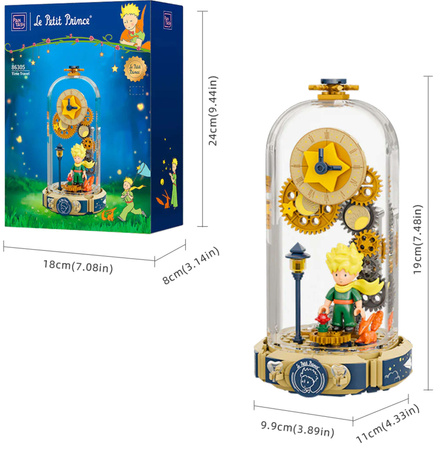 Klocki konstrukcyjne Pantasy Mały Książę Podróż w czasie 185 elementów