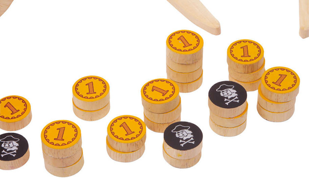 Towarzyska gra zręcznościowa Gra Piracka Kapitan Koog