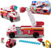 Psi Patrol Fire Rescue Wóz Strażacki 50 Cm efekty świetlne i dźwiękowe + figurka Marshall