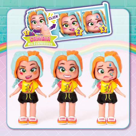 Kookyloos Express Yourself Zestaw Figurka Kolekcjonerska Lizzie Ekskluzywna Lalka Sklep Sportowy + akcesoria