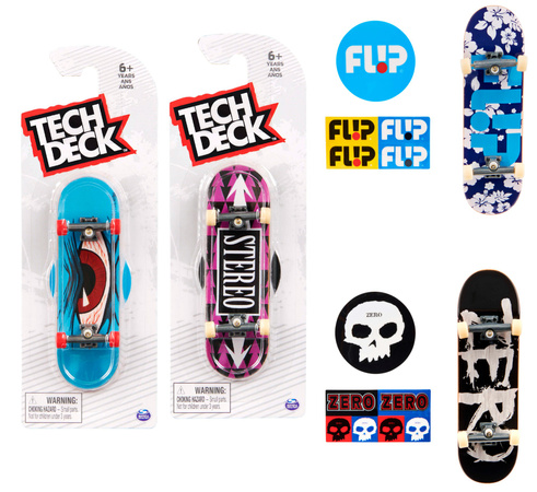 Skatepark Fingerboard Zestaw Rozkładany Rampa + deska The Berrics Tech Deck+ GRATIS 2 deskorolki
