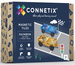 CONNETIX Rainbow Car Pack Kreatywne klocki magnetyczne 2 pojazdy