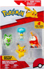 Pokemon Battle 4 figurki Pikachu Krokiel Felor Kwaks 5 cm