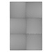 Mata piankowa podłogowa Humbi 180x120 Duże puzzle piankowe wodoodporne bezpieczne 6 szt. ciemnoszary