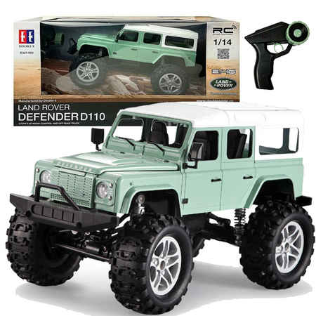 OUTLET Cada E332-003 Zdalnie sterowany Land Rover Defender D110 miętowy RC USZKODZONE OPAKOWANIE