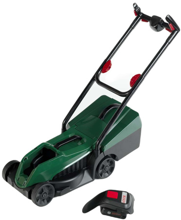 Lekka Zabawkowa Zielona Kosiarka do trawy Bosch światło i dźwięk 3+ Klein