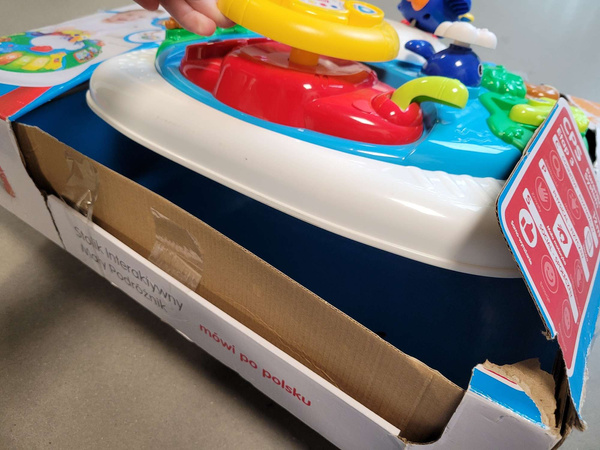 OUTLET Stolik Interaktywny Mały Podróżnik