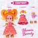 KookyLoos figurka kolekcjonerska z serii Princess Blossom Beauty + akcesoria