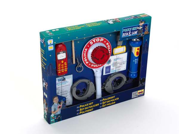 Zestaw małego policjanta z lizakiem Klein