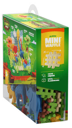 Klocki konstrukcyjne Mini Waffle Savanna 100 elementów Marioinex