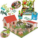 Eichhorn Drewniana farma 23 elementy i Supermarket farma