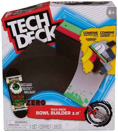 Tech Deck Fingerboard Mega Zestaw Ramp X-Connect 3 Rampy + 3 Deskorolki