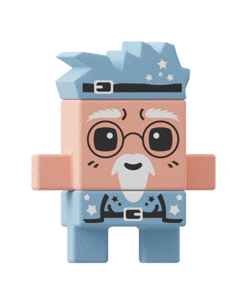 Klocki konstrukcyjne Mini Waffle Magiczna Wieża Księżniczka 80 elementów Marioinex