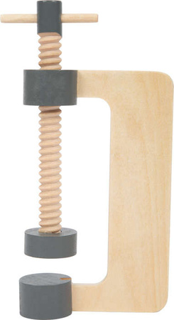 Drewniana skrzynka z narzędziami 24 elementy