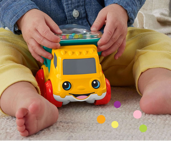 OUTLET Mała wywrotka ciężarówka pojazd z kolorowymi kulkami POWYSTAWOWY