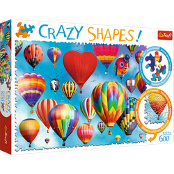 Trefl Puzzle Crazy Shapes Kolorowe balony 600 elementów