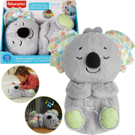 OUTLET Śpiący Koala Usypiacz Uspokajacz Przytulanka z Dźwiękami Melodii PO ZWROCIE