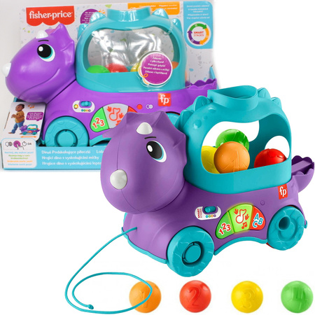 Fisher Price Dinuś Podskakujące Piłeczki