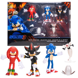 Zestaw figurek Sonic 3 The Hedgehog 5 elementów