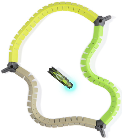 Hexbots Hexbug Nano Flash Karaluch Robot Zielony Robak+ Tor Zestaw Startowy