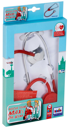 OUTLET Stetoskop metalowy dla dzieci z prawdziwymi funkcjami Klein WADLIWY