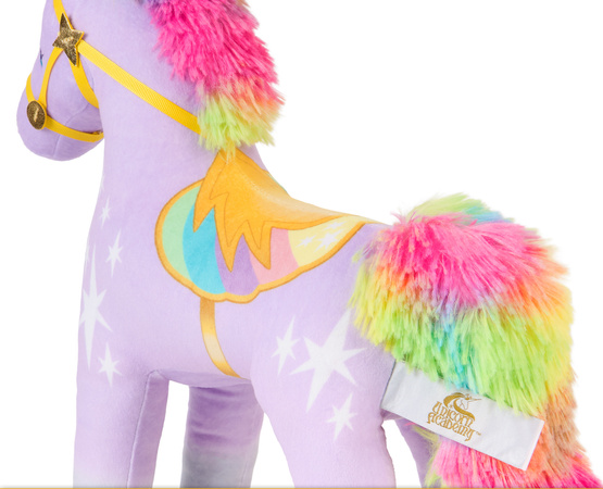 Akademia Jednorożców Maskotka Pluszowy Jednorożec Wildstar ze światłem 35 cm