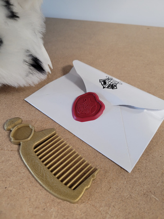 OUTLET Harry Potter Hedwiga Interaktywna biała sowa z listem + akcesoria Dźwięk 23 cm 5+ WADLIWA