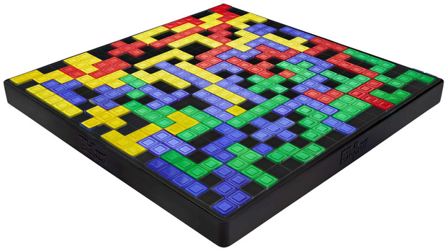 Strategiczna gra planszowa Blokus Shuffle edycja UNO