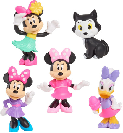 Zestaw Minifigurek Disney Junior Minnie Mouse 5 figurek kolekcjonerskich