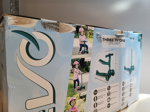 OUTLET Evo Regulowana Trójkołowa Hulajnoga dla Dzieci 2w1 Jeździk Cruiser z Siedziskiem PO ZWROCIE